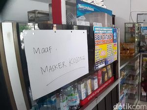 Masker Diburu Gara-gara Corona, Ada yang Jual Rp 31 Juta