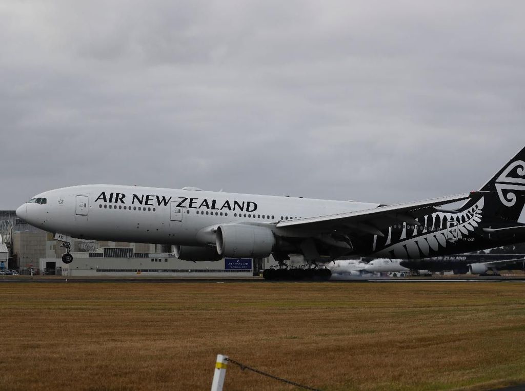 Pesawat Sudah di Tengah Jalan, Eh Terpaksa Putar Balik ke Selandia Baru