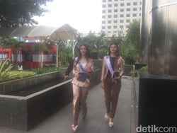 Tebar Senyum, 39 Finalis Putri Indonesia Sambangi KPK