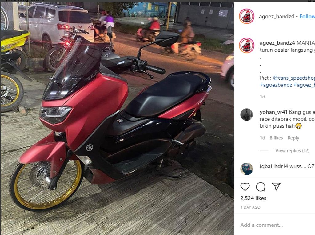 Masih Bau Dealer, New Nmax Ini Langsung Dimodif Ban Cacing Masih Bau Dealer, New Nmax Ini Langsung Dimodif Ban Cacing