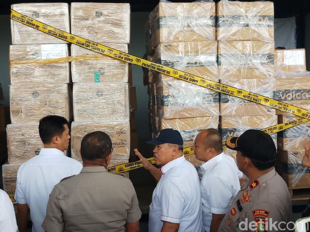 Perusahaan Cargo: Masker Ilegal di Tangerang Sudah 2 Kali Diekspor ke China