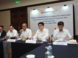 Produksi Batu Bara Naik, Laba Bukit Asam Tembus Rp 4 Triliun
