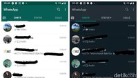 Resmi Melenggang, Begini Tampilan Dark Mode WhatsApp