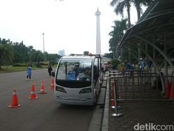 Setelah Indonesia Positif Corona, Wisata Monas Lengang tapi Baik-Baik Saja