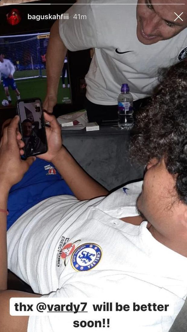 Jamie Vardy sampai Fakhri Husaini Semangati Bagus Kahfi