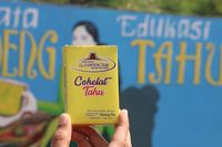 Nyam! Gurih Manis Tahu Cokelat dari Kediri