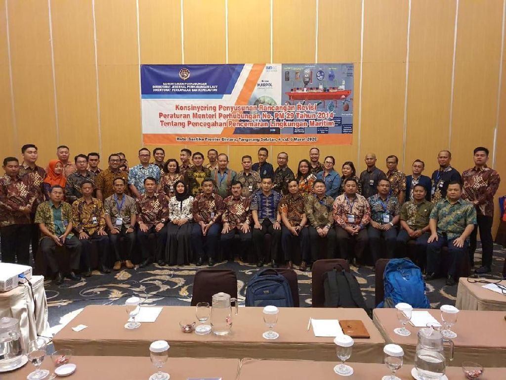 Cegah Pencemaran Lingkungan Maritim, Kemenhub Bahas Revisi PM 29 2014 Cegah Pencemaran Lingkungan Maritim, Kemenhub Bahas Revisi PM 29 2014