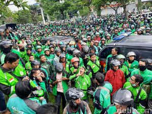 Ada Driver Ojol Kena Tembak saat Ricuh di Sleman? Ini Kata Polisi