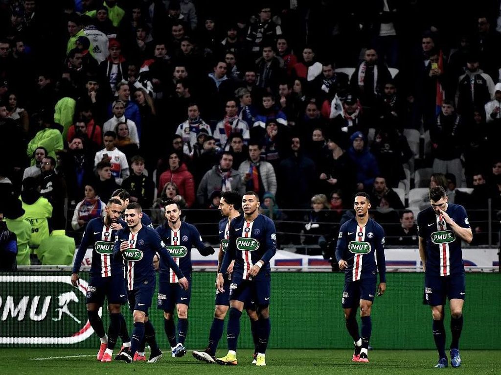 Lyon Vs PSG: Mbappe Hat-trick, Les Parisiens ke Final Piala Prancis Lyon Vs PSG: Mbappe Hat-trick, Les Parisiens ke Final Piala Prancis