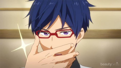 wallpapers Poto Anime Cowok Pake Masker para pria keren berkacamata dari anime