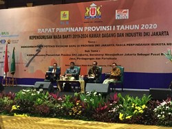 M Taufik Ajak Peserta Rapim Kadin Dukung Riza Patria sebagai Cawagub DKI