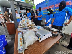 BNNP DIY Musnahkan Sabu 2 Kg dan Tangkap Satu Produsen Sabu