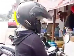 Lucu Abis! Masker Plastik ala Bikers Ini Diklaim Anti Corona