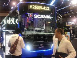 Dirut TransJ Tinjau Bus Scania di GIICOMVEC 2020, Armada Baru?