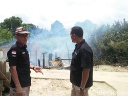 Bikin Resah, 3 Rumah Tempat Transaksi Narkoba di Jambi Dibakar Polisi
