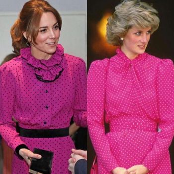 Gaun Magenta Kate Middleton Ingatkan Publik Pada Putria Diana 