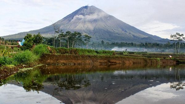 Potret Tiga Bentuk Gunung Api di Dunia