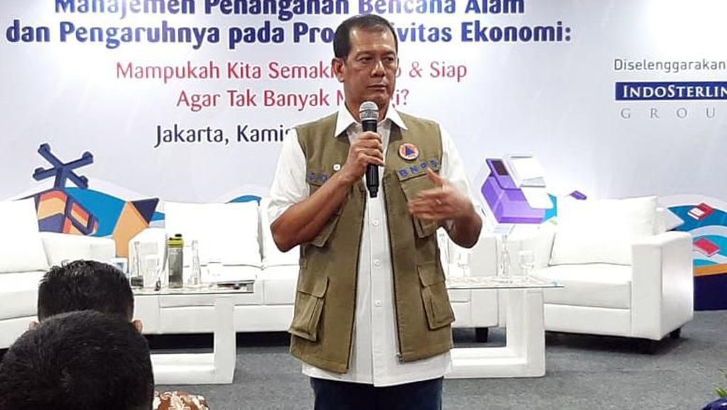 Kepala BNPB Bicara Mitigasi Bencana dan Ancaman Corona Kepala BNPB Bicara Mitigasi Bencana dan Ancaman Corona