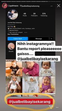 Wajah Anaknya Terpampang di Akun Jual Beli Bayi, Syahnaz: Gila!