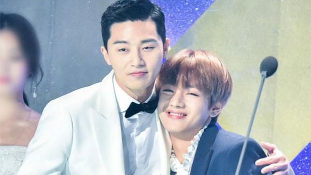 V BTS dan Park Seo Joon