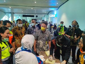 Cek Fasilitas Cegah Virus Corona di Soetta, Kemenhub Pastikan Optimal