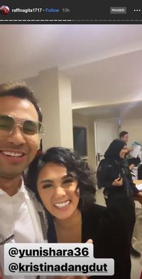 Raffi Ahmad dan Yuni Shara