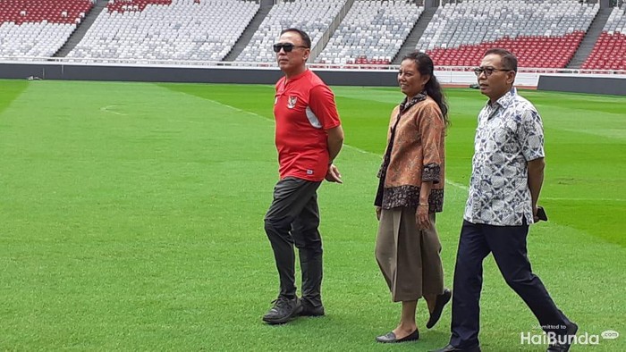 Iwan Bule tinjau Stadion GBK, jelang Piala Dunia U-20