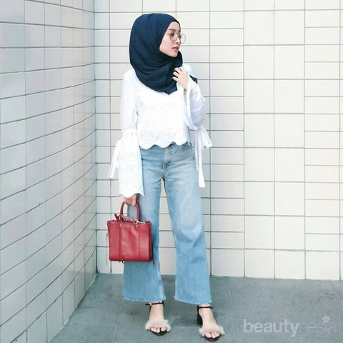 Ini Style Dengan Sepatu Heels Untuk Hijabers Remaja Agar Penampilannya Tetap Anak Muda Banget