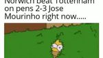 Puk.. puk.. puk.. Jose Mourinho