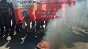 Aksi Menolak Lupa Kasus Novel Baswedan