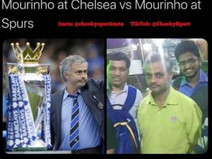 Puk.. puk.. puk.. Jose Mourinho