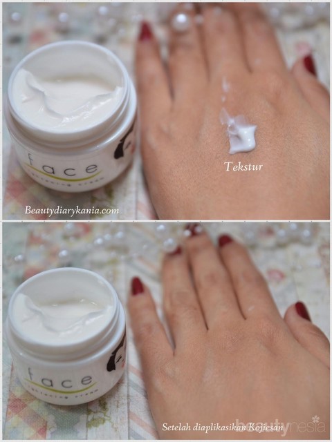 Cara Pakai Kojie San Face Lightening Cream