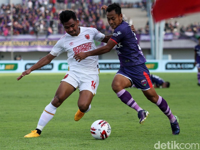 Persita Tangerang vs PSM Makassar digelar di Stadion Sport Center, Kelapa Dua, Tangerang, Jumat (6/3/2020). Laga berakhir dengan skor 1-1.