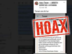 Hoax Virus Corona yang Merajalela Hoax Virus Corona yang Merajalela