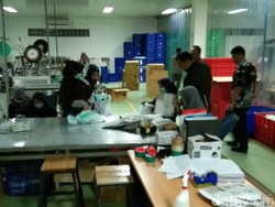 Cek Pabrik Masker, Polda Banten Temukan Dugaan Pelanggaran Izin