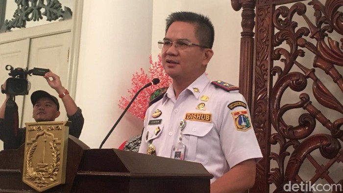 Kepala Dinas Perhubungan DKI Jakarta, Syafron Liputo.