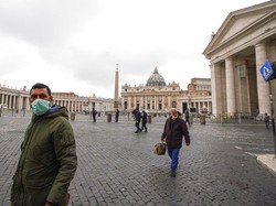 Vatikan Tutup Semua Gereja Katolik di Roma Untuk Bendung Virus Corona