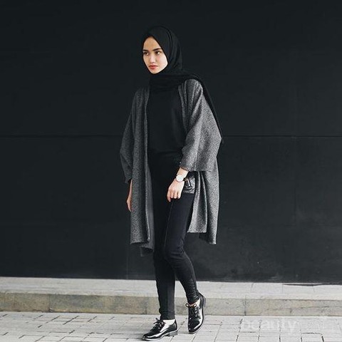 Model Jilbab Untuk Baju Outer / Jual Best Model Long ...