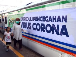 Imbas Corona, 19 Perjalanan Kereta Api Jarak Jauh Dibatalkan