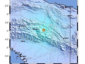 Gempa M 4,3 Guncang Yalimo Papua Pegunungan, Kedalaman 92 Kilometer Gempa M 4,3 Guncang Yalimo Papua Pegunungan, Kedalaman 92 Kilometer