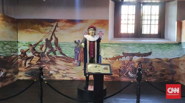 Suasana Museum Bahari di Jakarta Utara. (CNNIndonesia/Yogi Anugrah)