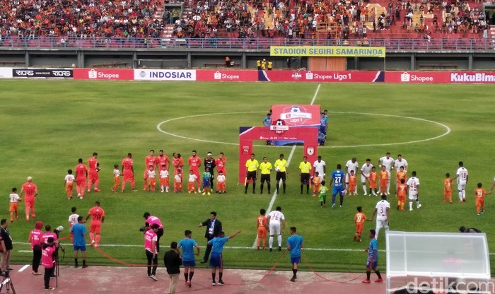 Borneo FC Vs Persipura di Liga 1 2020