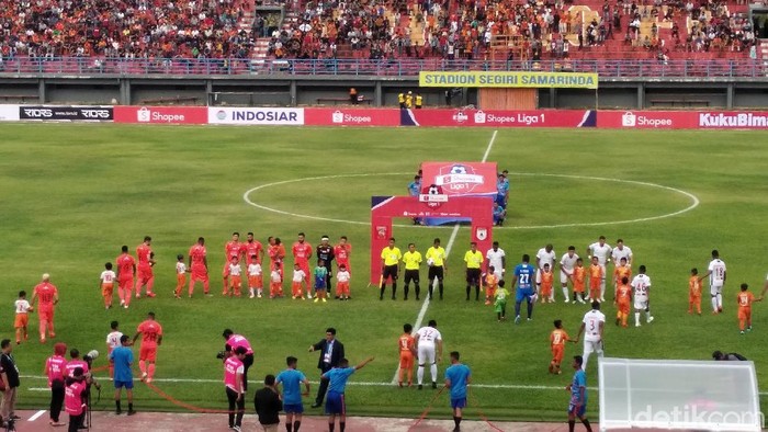 Borneo FC Vs Persipura di Liga 1 2020