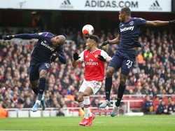 Sengit, Arsenal Vs West Ham Masih Tanpa Gol di Babak I