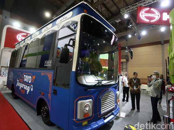 Ih, Ada Bus Tayo Mejeng di GIICOMVEC