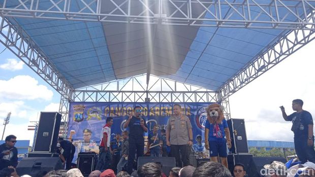 Jelang Arema FC Vs Persib, Deklarasi Damai Digelar