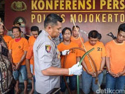 Komplotan Maling di Mojokerto Curi 720 Liter Solar dari Ekskavator Tambang