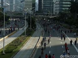 Dear Warga Jakarta, CFD Ditiadakan Selama 2 Minggu ke Depan