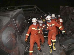 Hotel Tempat Karantina Corona di China Ambruk Hotel Tempat Karantina Corona di China Ambruk