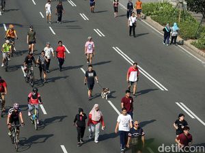 CFD Jakarta di 32 Titik, yang Berkerumun-Nongkrong Bakal Dibubarkan